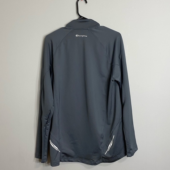 Vintage Champion Half Zip Throw Over Sweater - Picture 3 of 8